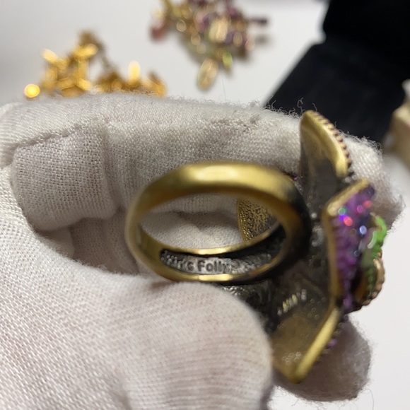 Kirk's Folly VTG Flower ring - Picture 4 of 5